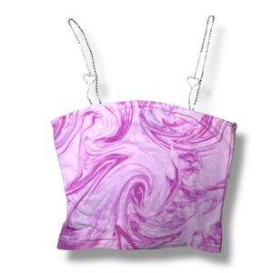 Rue21 Pink Swirl Camisole Top